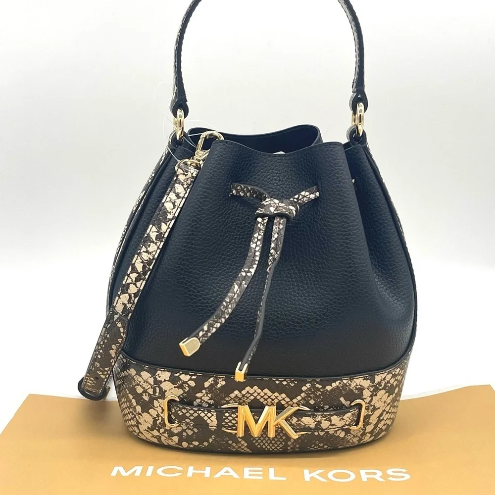 Michael Kors Reed Medium Bucket Crossbody Bag